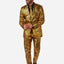 Opposuits | Golden Geo Star | Herenkostuum | Gouden herenpak