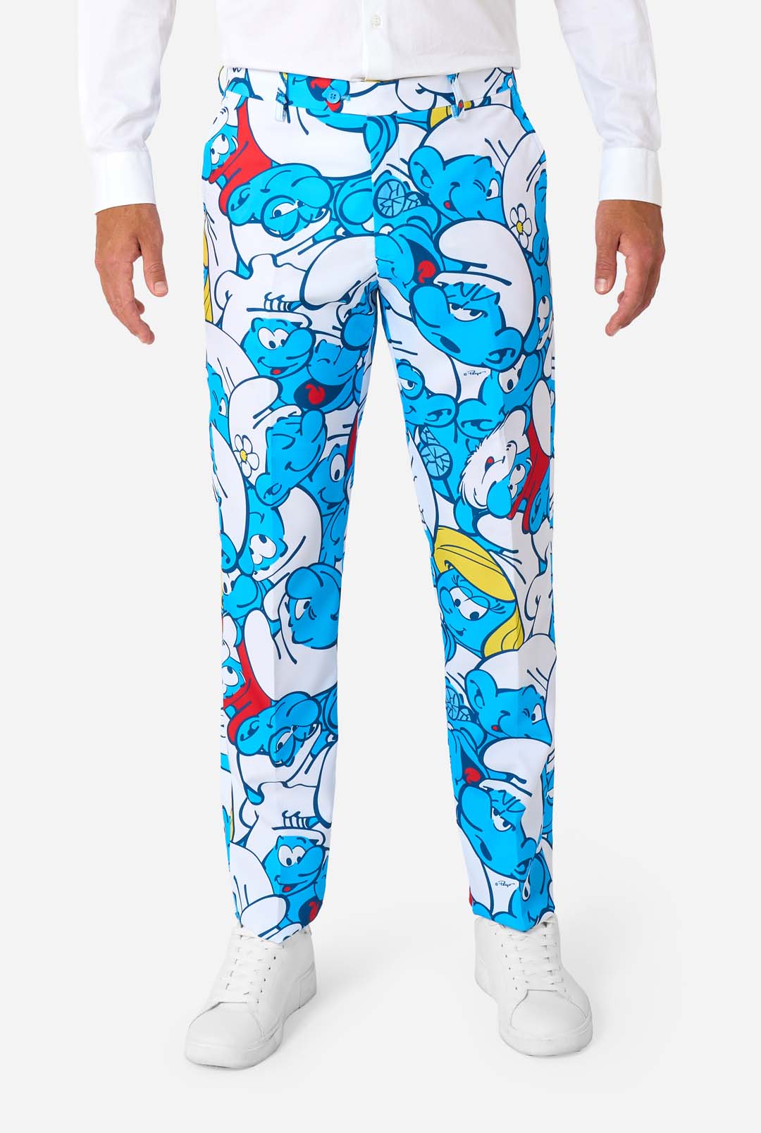 Opposuits | The Smurfs | Herenkostuum met smurfenprint