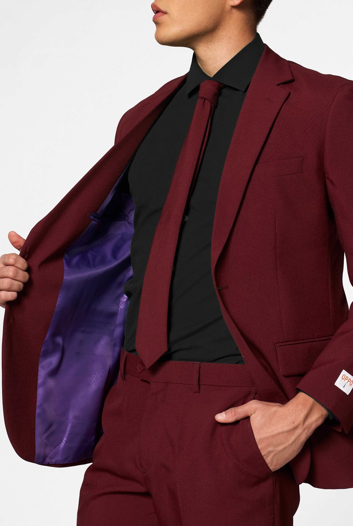Opposuits | Blazing Burgundy | Herenkostuum