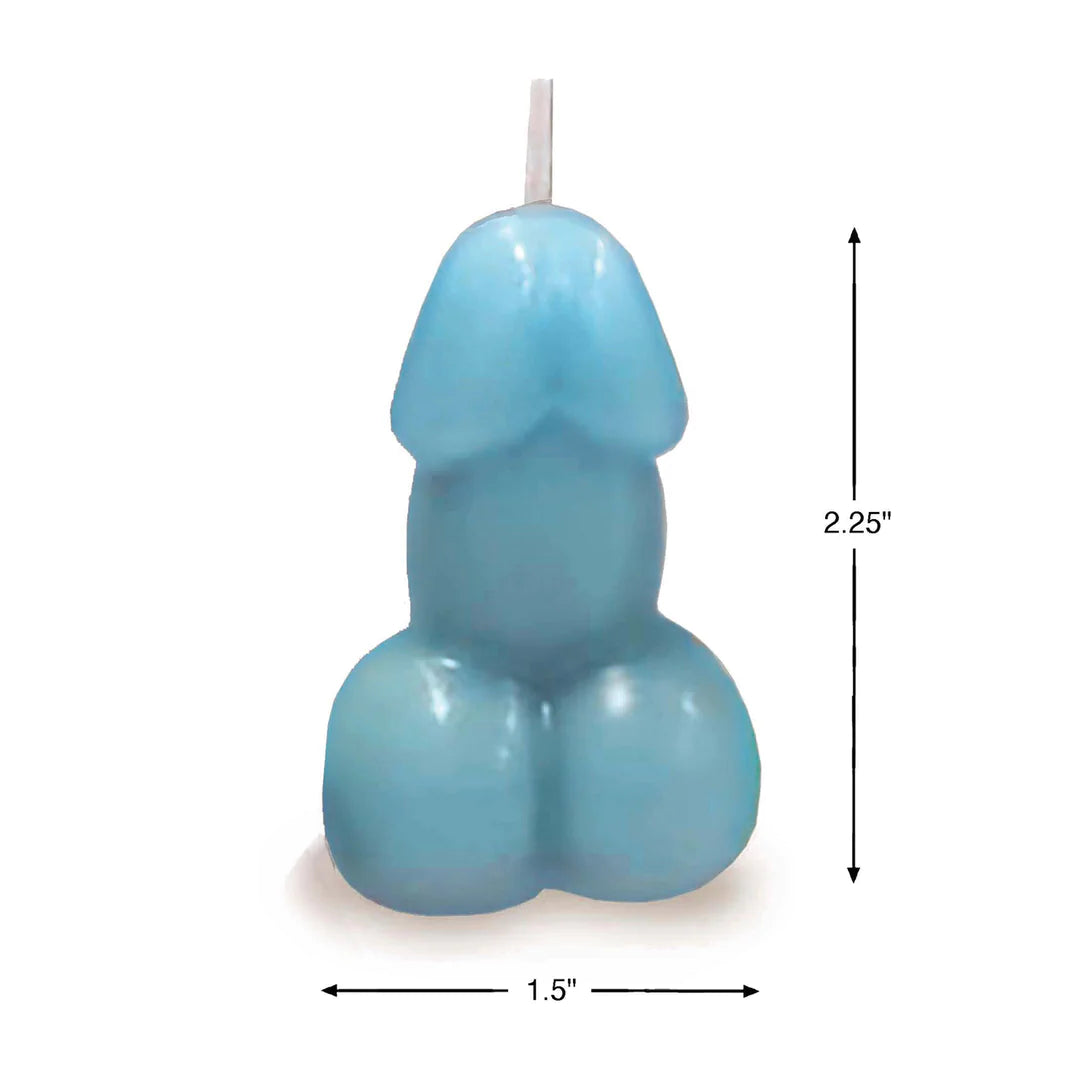 Penis Geurkaars | Vanille | Blauw