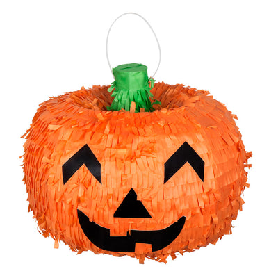 Halloween piñata pompoen feloranje