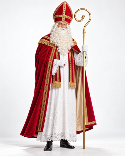 Professioneel sinterklaaspak met accessoires