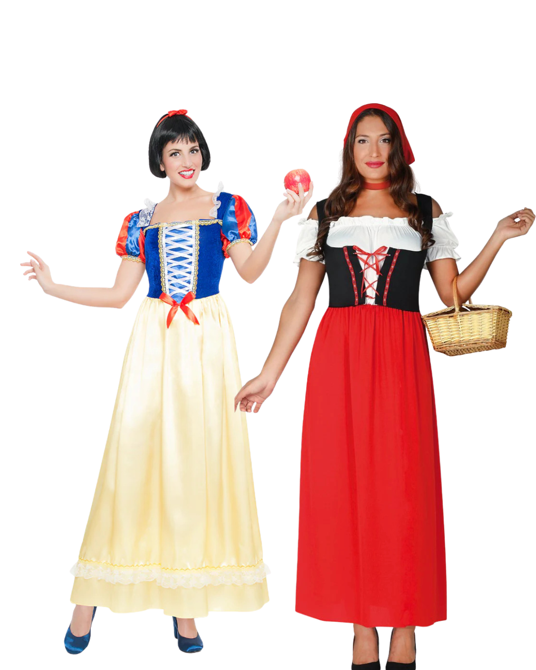 Duo Kostuum Roodkapje & Sneeuwitje