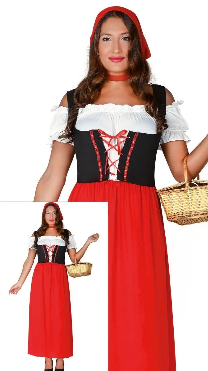 Roodkapje kostuum
