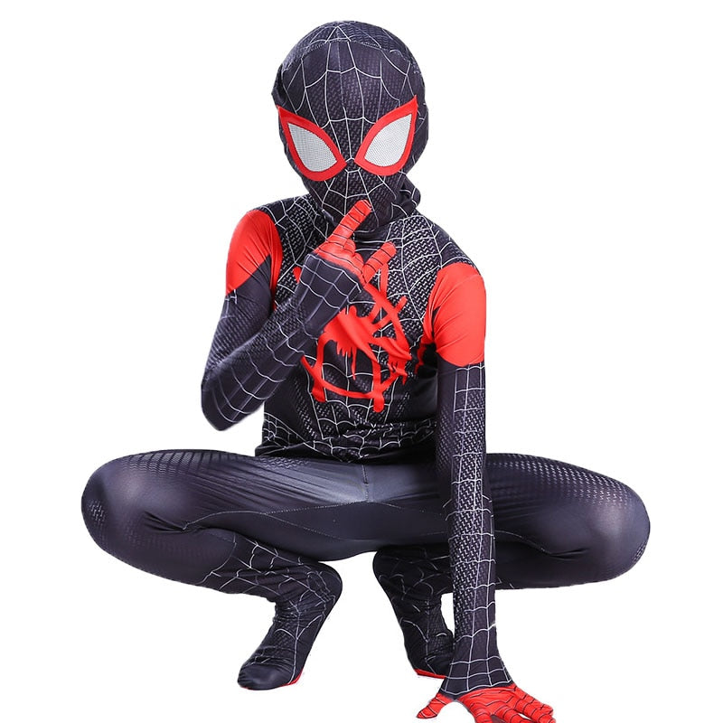 Rubies Spiderman kostuum voor kinderen, jumpsuit en masker, officieel Rubies Spiderman kostuum voor kinderen, jumpsuit en masker, officieel