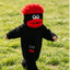 Big Mouth Monster Onesie Kinderen – Grappig Carnaval Kostuum