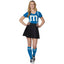M&M Kostuum Dames | Cheerleader Set | Verschillende Kleuren | Groepskostuum