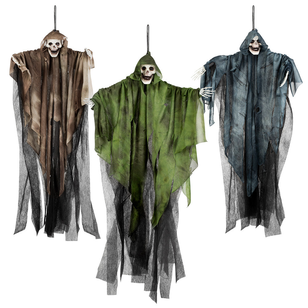 Halloween schedelspook assorti 65 cm