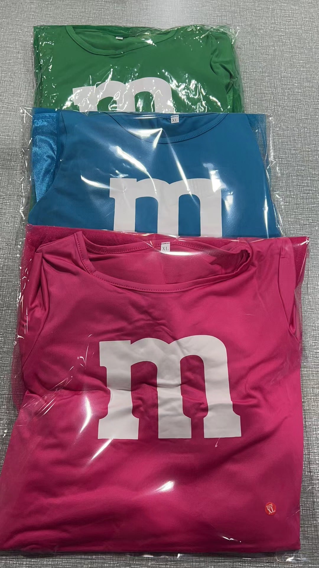 M&M Kostuum Dames | Cheerleader Set | Verschillende Kleuren | Groepskostuum