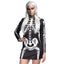 Skeleton Babe kostuum dames