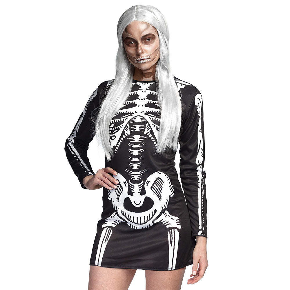 Skeleton Babe kostuum dames