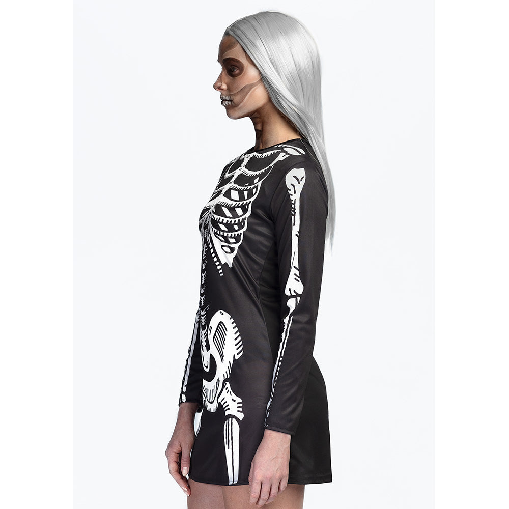 Skeleton Babe kostuum dames