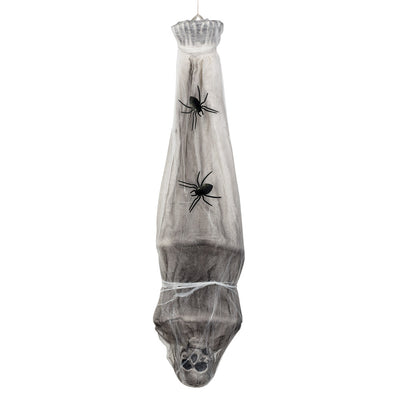Skeletten cocon decoratie voor Halloween 120 cm