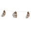 Voodoohanden slinger decoratie voor Halloween