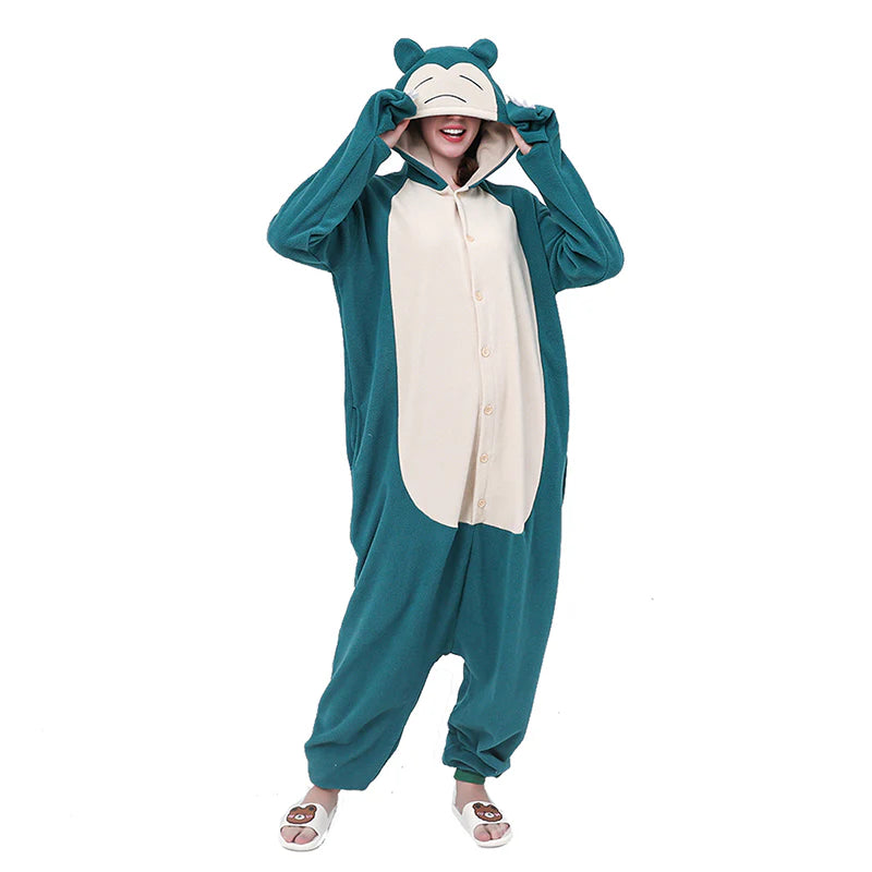 Pokémon Onesie Bundel – Maat M (155–165 cm)  – Pikachu, Squirtle & Snorlax (3 stuks, nu voor 60,- ipv 119,97)