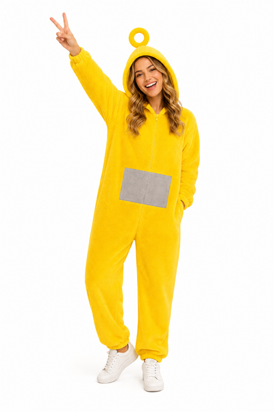 Laalaa onesie kostuum teletubbies geel