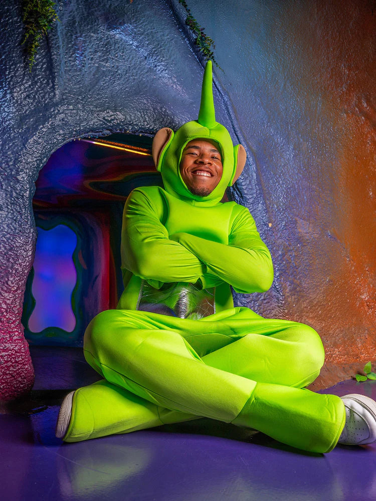 Teletubbies Dipsy Kostuum Volwassenen – Groen – Officieel Gelicenseerd – One Size