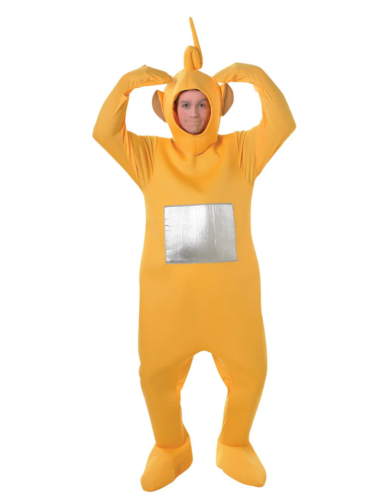 Teletubbie kostuum laa-laa heren