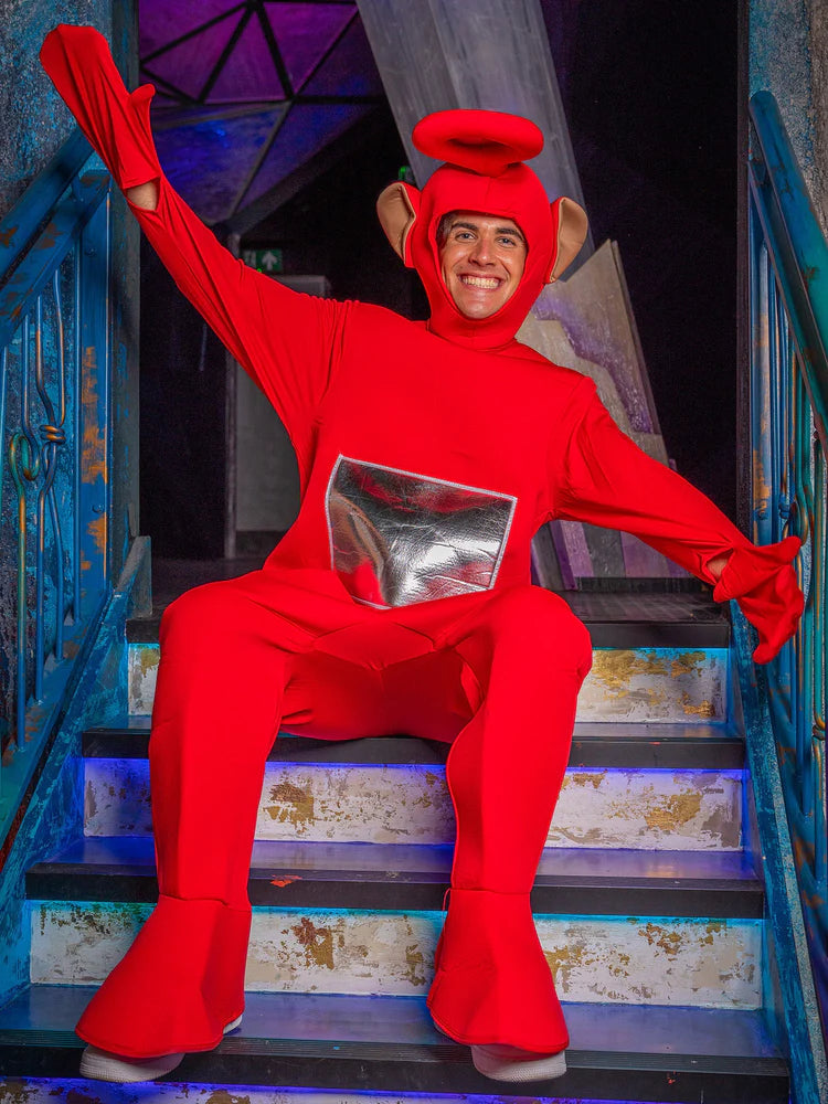 Beste halloween kostuum teletubbies rood