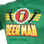 Bierpak Superheld Groen Heren | Word de ultieme bier-superheld!