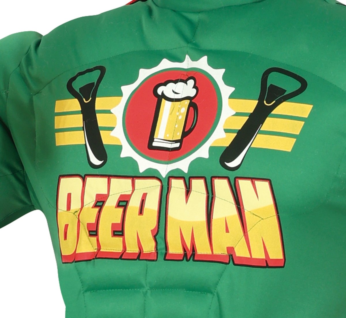 Bierpak Superheld Groen Heren | Word de ultieme bier-superheld!