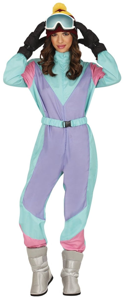 Blauw Paarse Skipak Dames