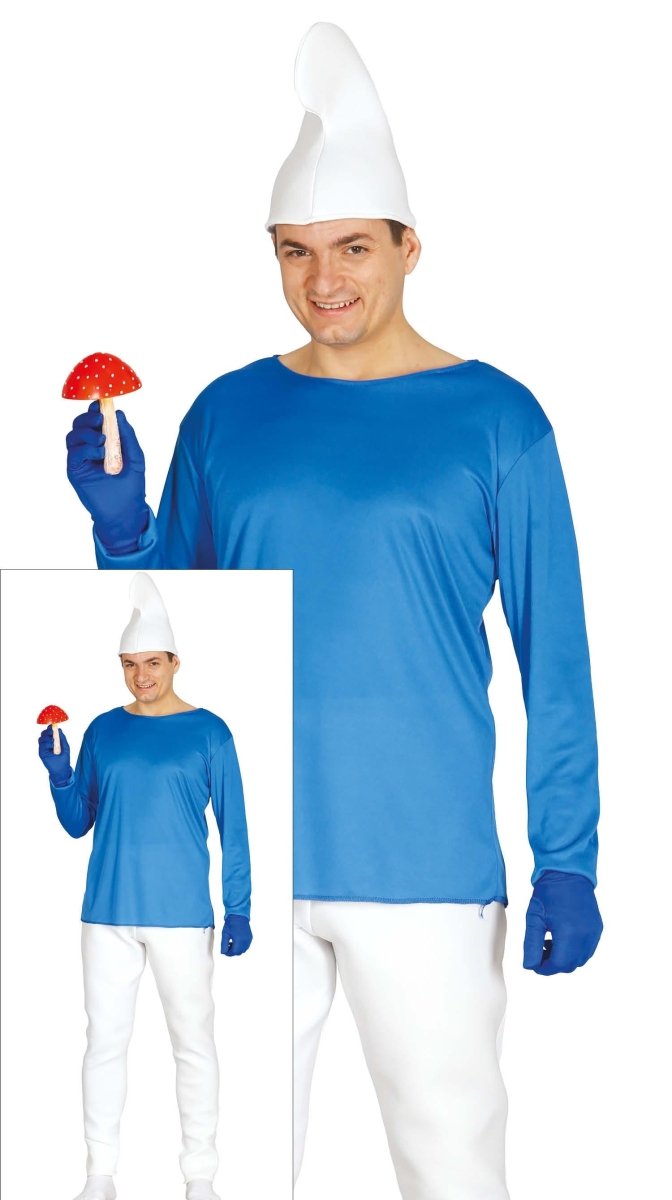 Smurfen kostuum Blauwe Kabouter | Voor Volwassenen