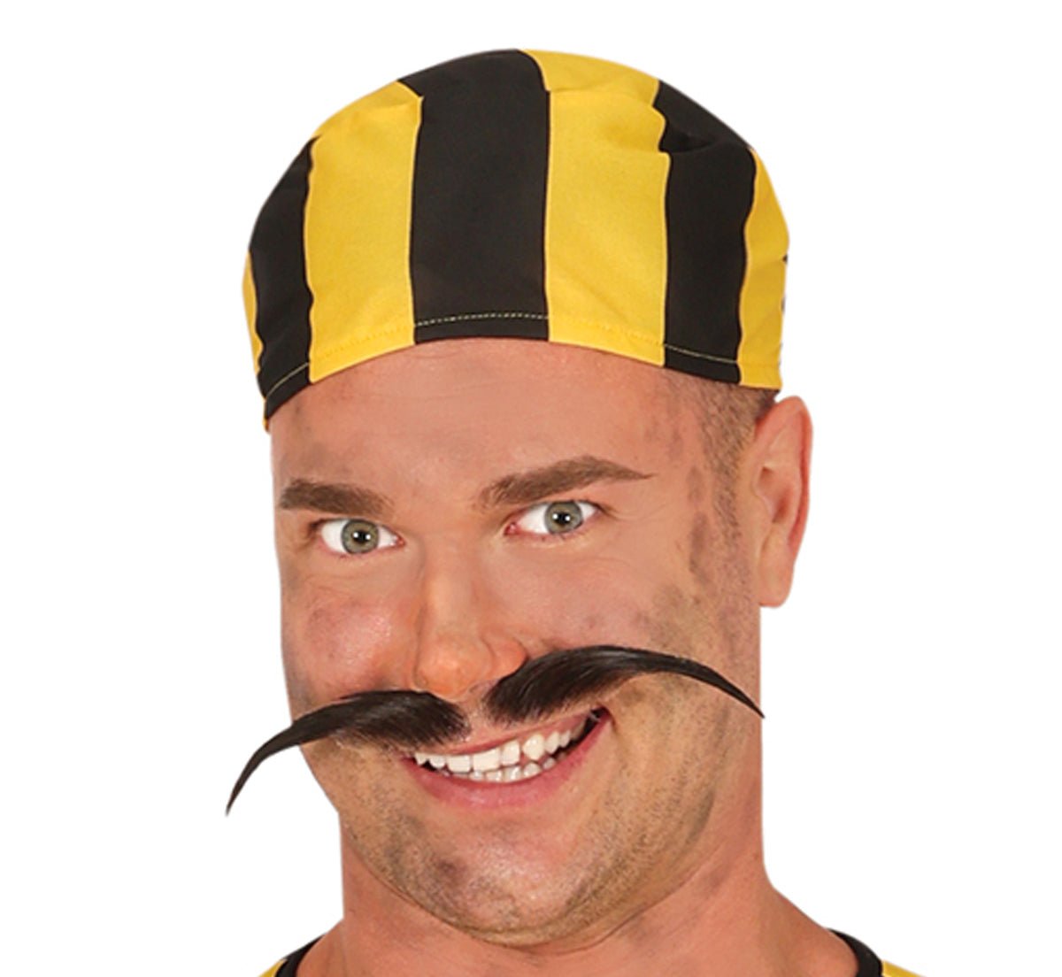 Boevenpak Heren Geel & Zwart – Gevangene Kostuum