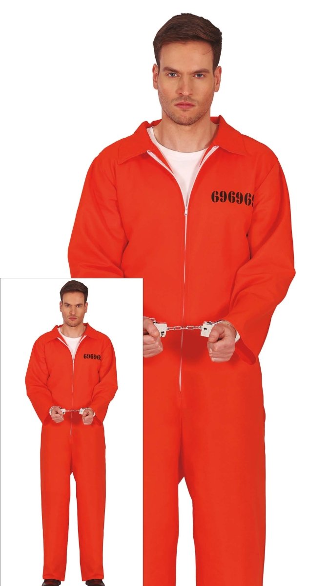 Boevenpak Heren Oranje – Gevangene Jumpsuit | Orange Style