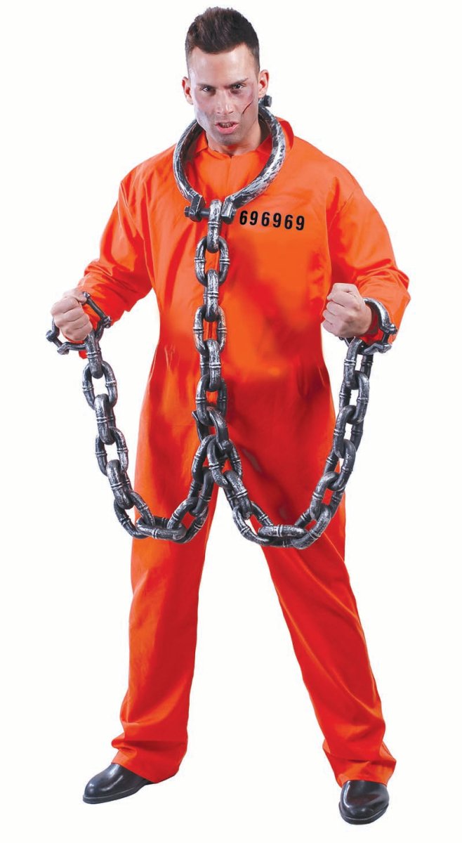 Boevenpak Heren Oranje – Gevangene Jumpsuit | Orange Style