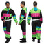 Skipak 80’s Dude – Retro Heren Jumpsuit met Riem & Partybril