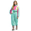 Skipak Snow Blizzard Babe – Neon Dames Jumpsuit met Zakken & Riem