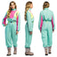 Skipak Snow Blizzard Babe – Neon Dames Jumpsuit met Zakken & Riem