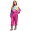 Skipak Snow Glow Babe – Neon Dames Jumpsuit met Riem & Zakjes