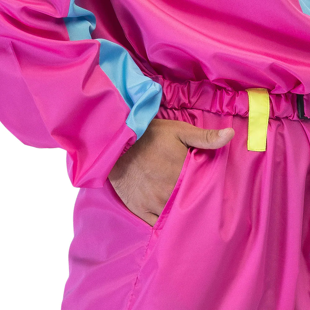 Skipak Snow Glow Dude – Neon Heren Jumpsuit met Riem & Zakken