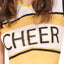 Cheerleader Jurk Geel Dames