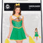 Cheerleader Jurk Groen Dames