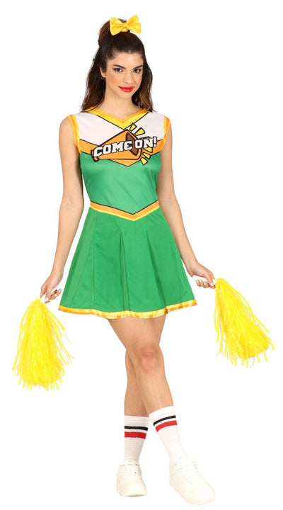Cheerleader Jurk Groen Dames