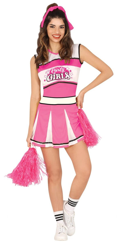 Cheerleader Jurk Roze Dames