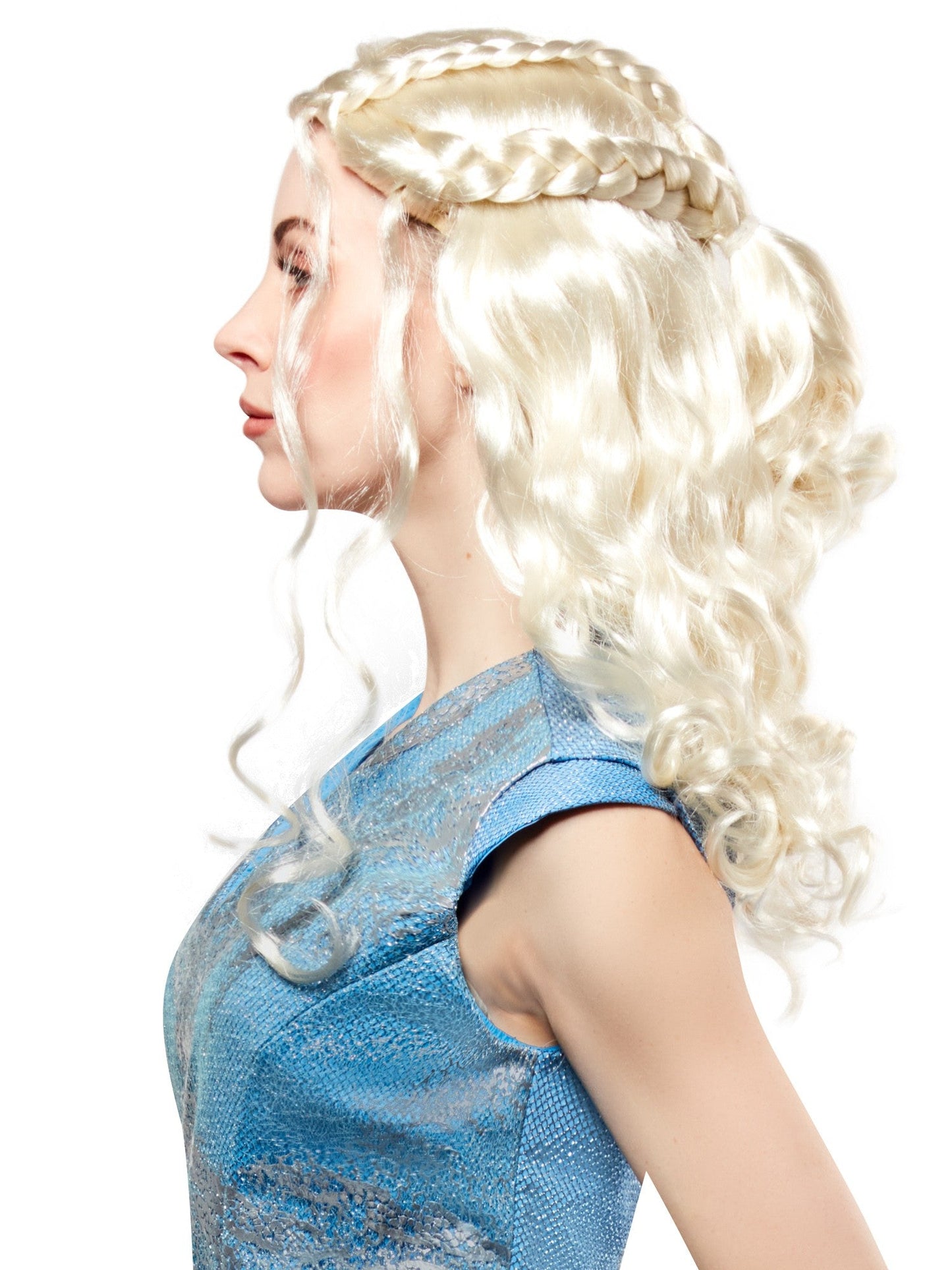 Daenerys Targaryen Pruik – Game of Thrones Blonde Pruik