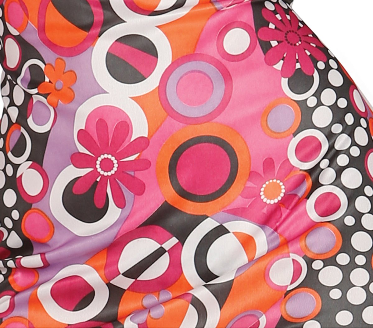 Disco Kostuum 70’s Dames – Jurk met Hoofdband | Retro Verkleedpak