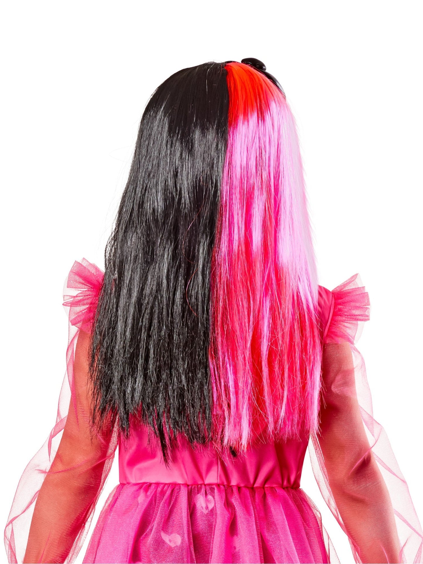 Draculaura Pruik Kind – Monster High Pruik Roze & Zwart