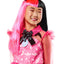 Draculaura Pruik Kind – Monster High Pruik Roze & Zwart