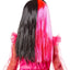 Draculaura Pruik Kind – Monster High Pruik Roze & Zwart