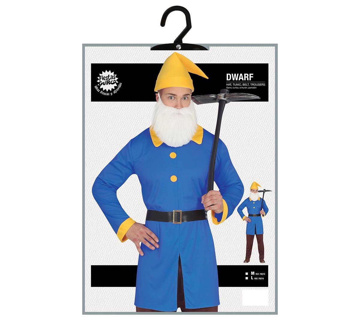 Dwergen Kostuum – Klassiek Sprookjes Verkleedpak