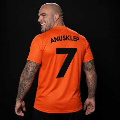 Voetbalshirt - Anusklep - Oranje