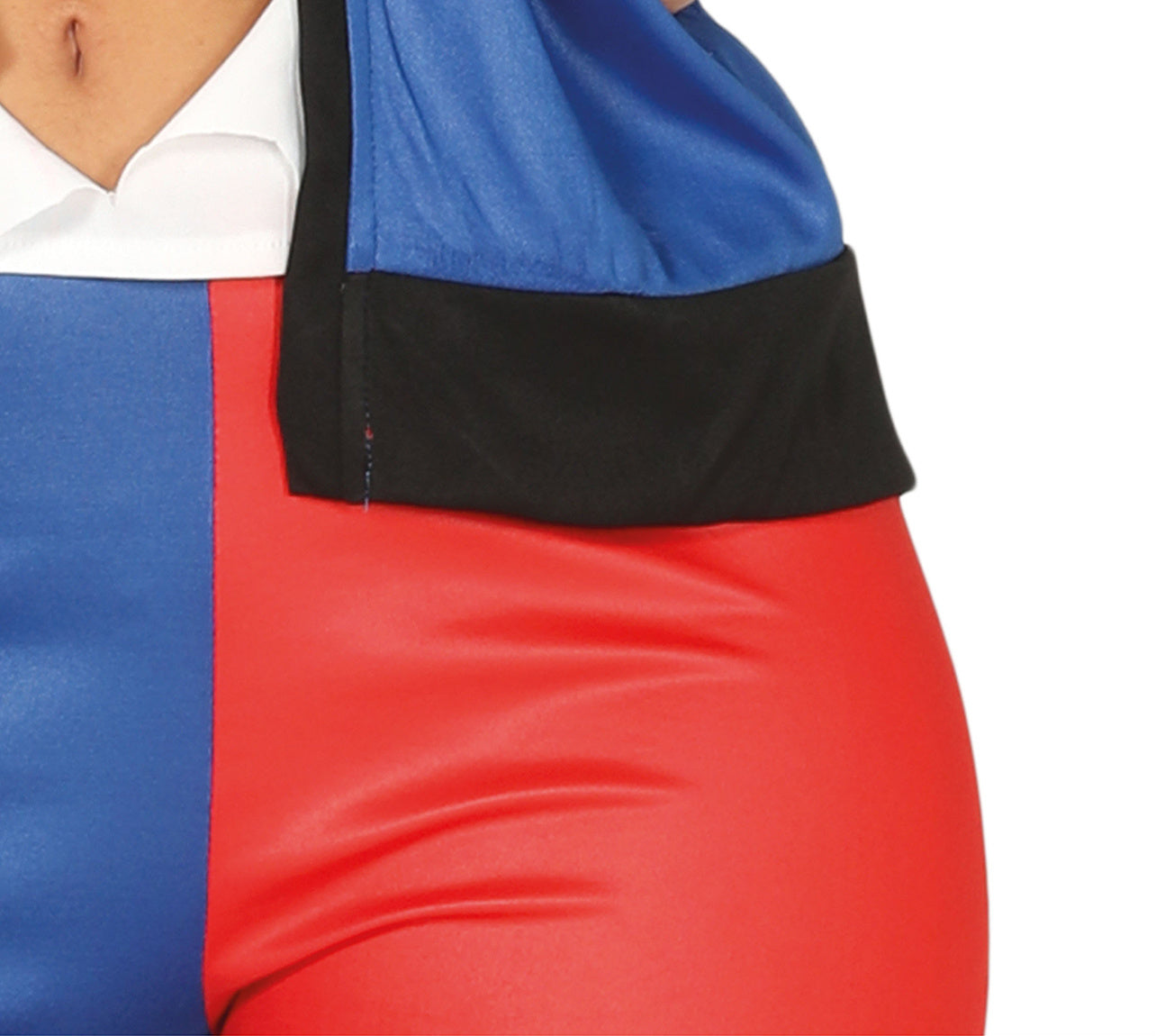 Harley Quinn Kostuum Dames Rood/Blauw