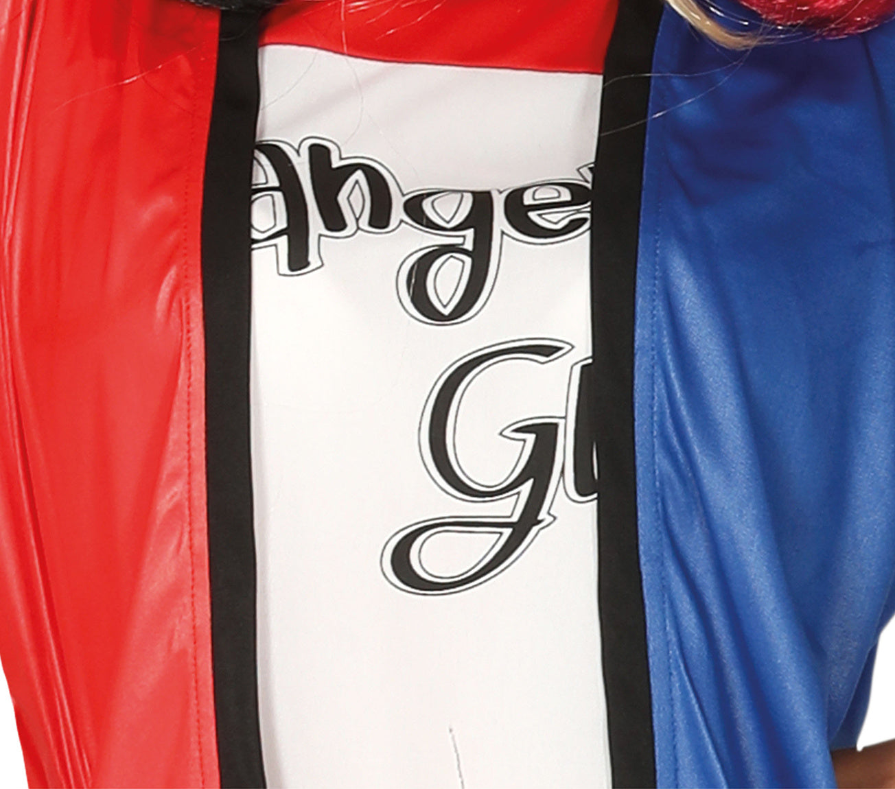 Harley Quinn Kostuum Dames Rood/Blauw