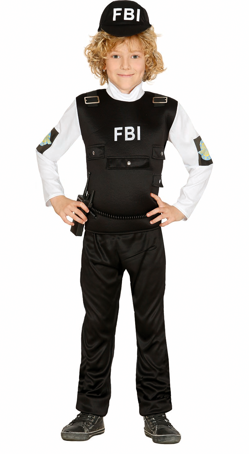 FBI Agent Kostuum Kind – Stoere Geheim Agent Outfit