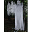 Halloween Spook 300 cm | Witte Hangdecoratie met Licht